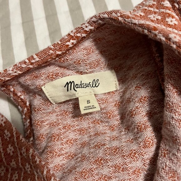 MADEWELL Floral Jacquard Puff-Sleeve Tee - Picture 7 of 8